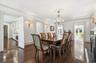 Large fireplace and hard wood floors