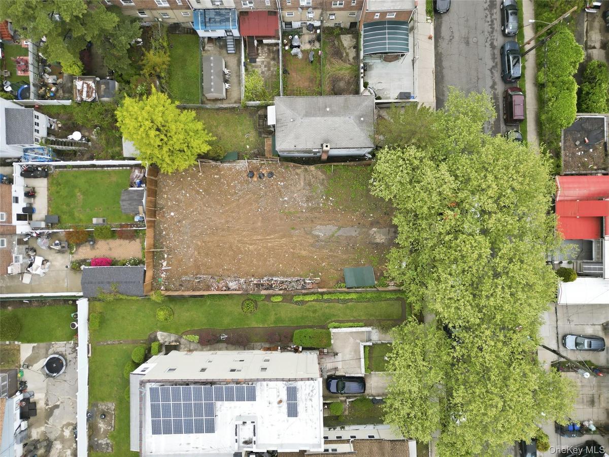 Expansive cleared lot offering significant development potential