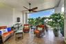 Upper level covered patio