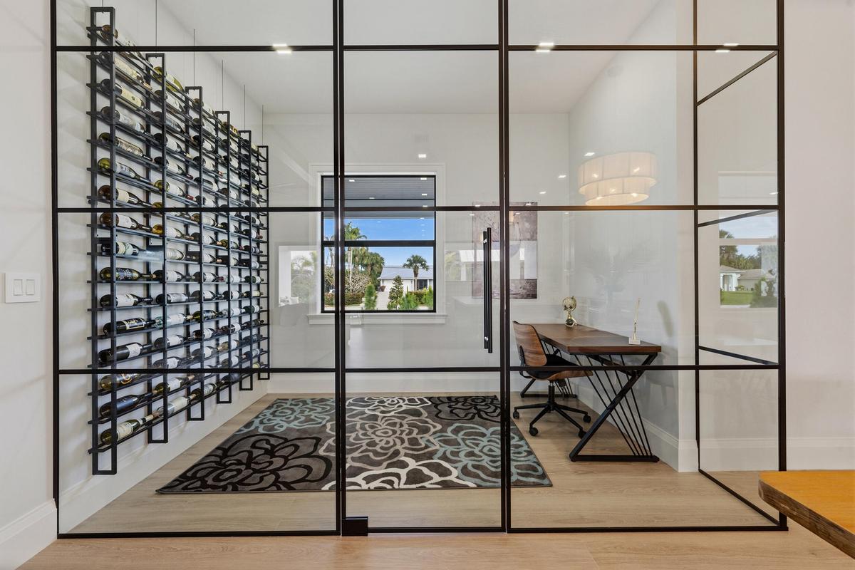 Wine Room and Office
