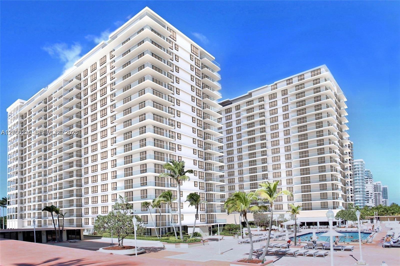 New rendering of courtyard and Pool deck
