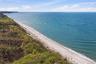 Long Island Sound and Beach Facing West