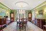Exquisite Formal Dining Room with French Doors to the Back Yard