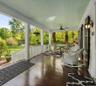 Expansive living porch