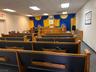Inside church