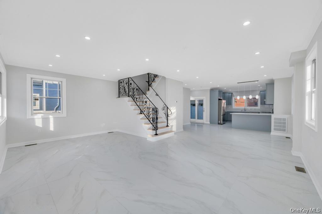 Open Floor Plan Living Room/Dining Room/Eat-In Kitchen