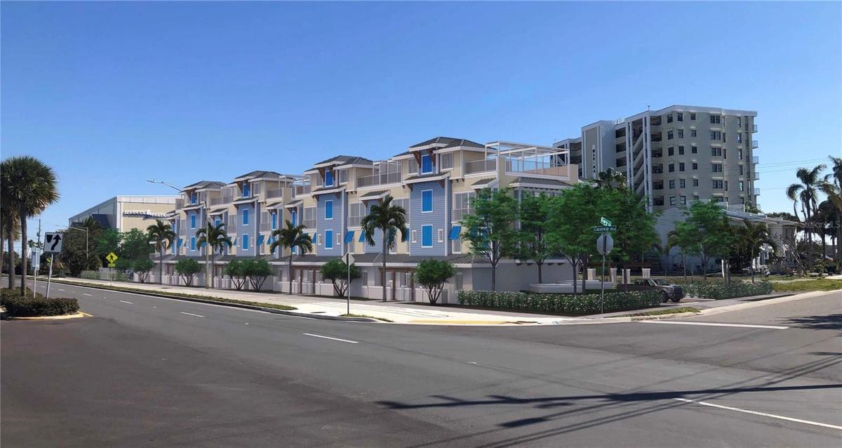 EAST VIEW ELEVATION FROM CAUSEWAY BLVD