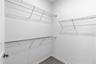 Large closet space ready for organized everyday living.