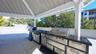 large outdoor kitchen