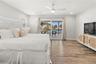 Primary Bdrm with views of the Bay