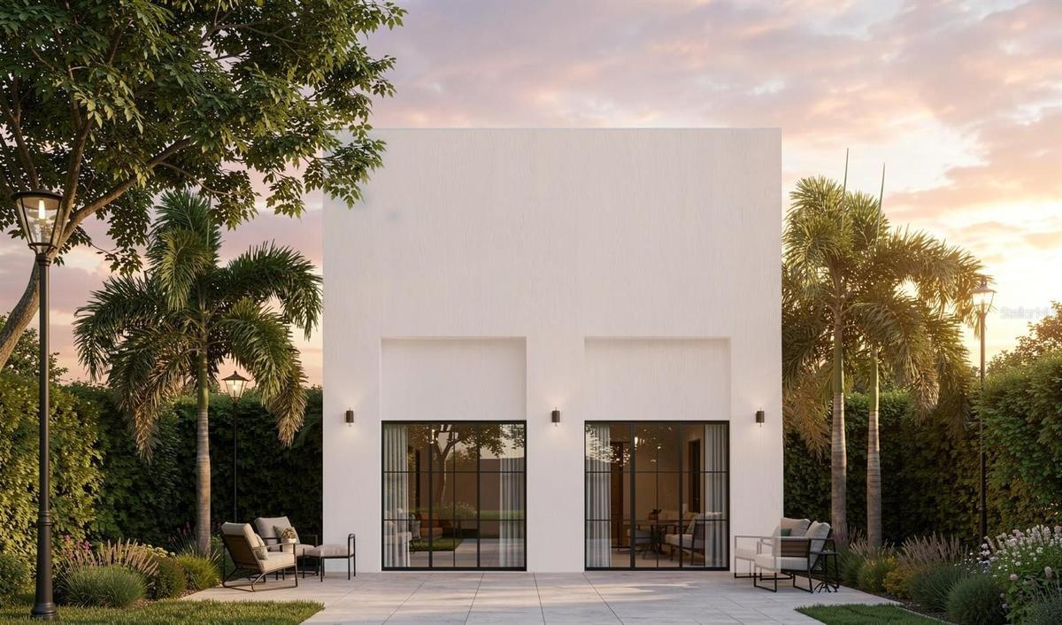 Rendering of Exterior Rear