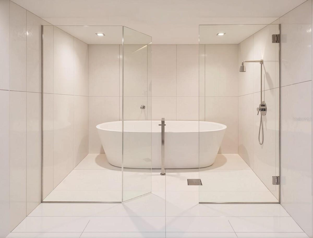 Rendering Primary Wet Room