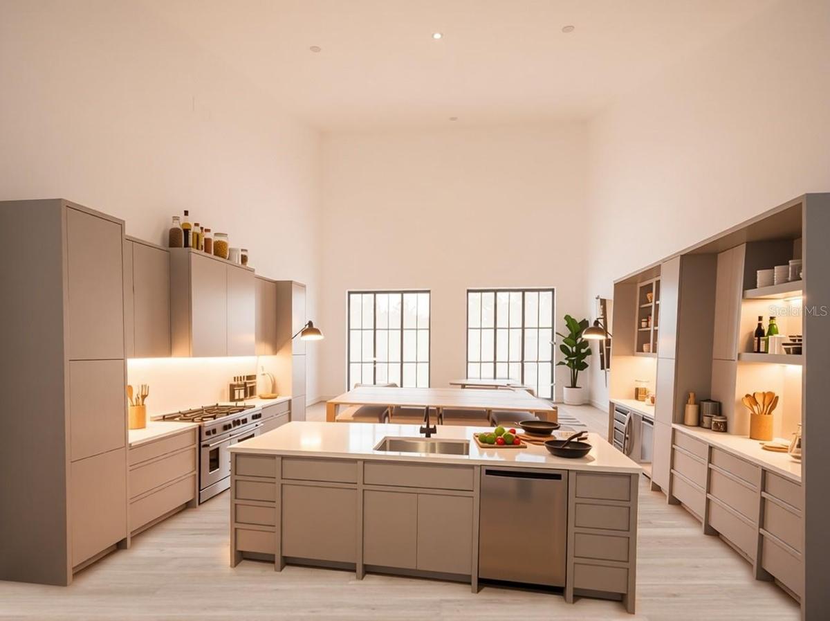 Rendering Kitchen Design