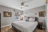 Spacious bedrooms, which fit king-size beds