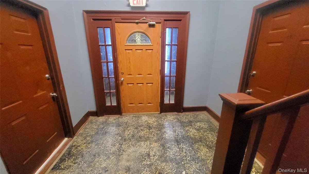 Double Door Front Entry