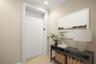 Virtually staged; private entry lobby as you step off the elevator into your home.