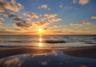 The most incredible beach sunset views.