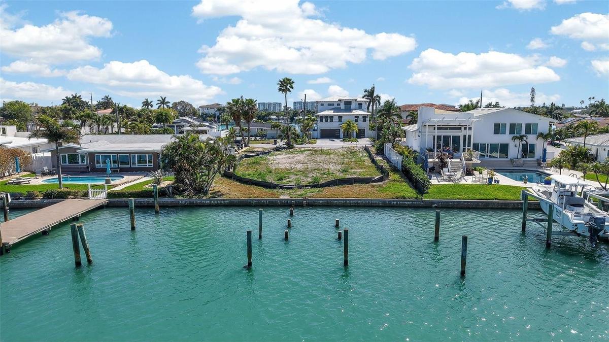 Deep water just behind your home
