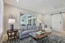 Sitting area in guest bedroom