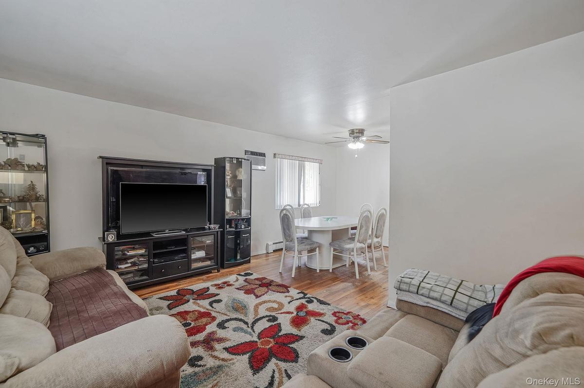 Living Room with wood floors