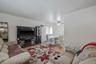 Living Room with wood floors