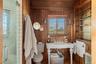 Primary Bath with tile shower