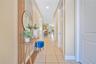 Light filled inviting Foyer Welcomes Guests and Friends alike!