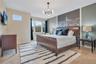 Welcome to The Big Apple Suite - modern city-inspired design with bold accents