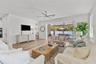 Cozy Living Area / Lower left is the entrance to the Primary Bedroom
