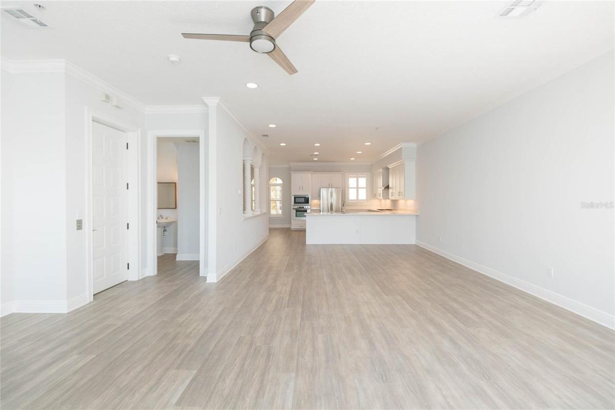 One of many great entertainment spaces