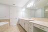Dual sinks plus dressing counter