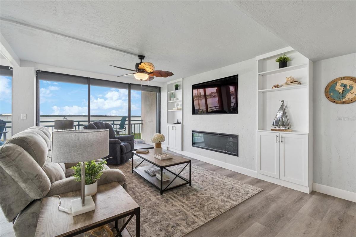 3 Balconies all with a beautiful view. One in main living area, off the kitchen, and one off the primary bedroom!