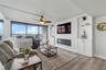 3 Balconies all with a beautiful view. One in main living area, off the kitchen, and one off the primary bedroom!