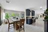 Dining and kitchen area