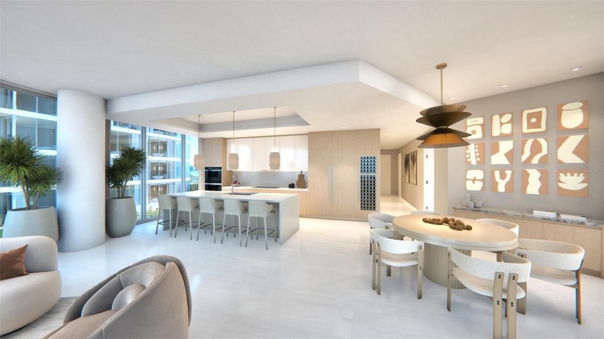 Kitchen/Dining - To Be Built