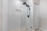 Glass enclosed shower