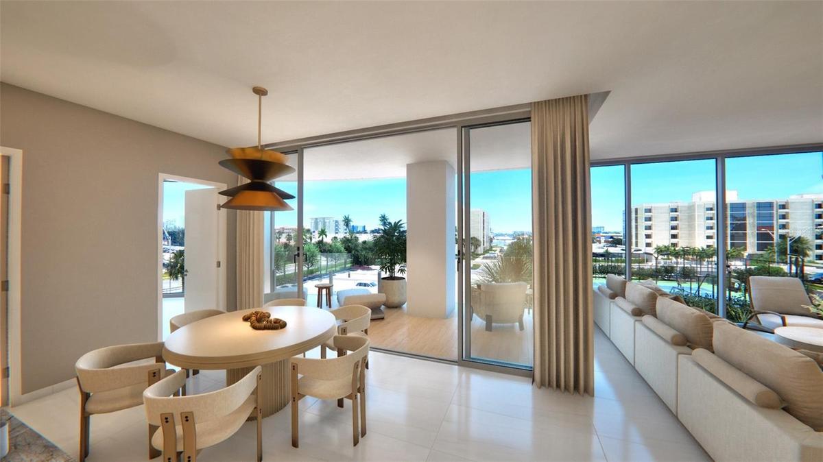Dining Area/Terrace/Living- To Be Built