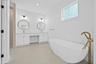Primary bath and stand alone tub
