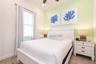 Comfortable bedroom with private feel ideal for vacation rental in Kissimmee near Disney