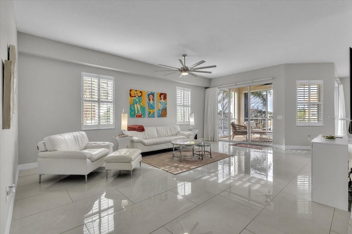 the living room