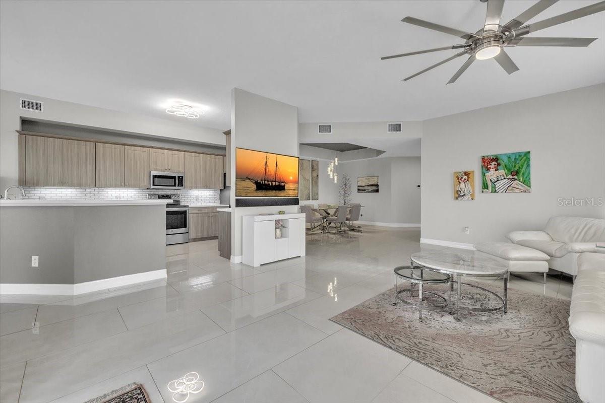 the modern open concept