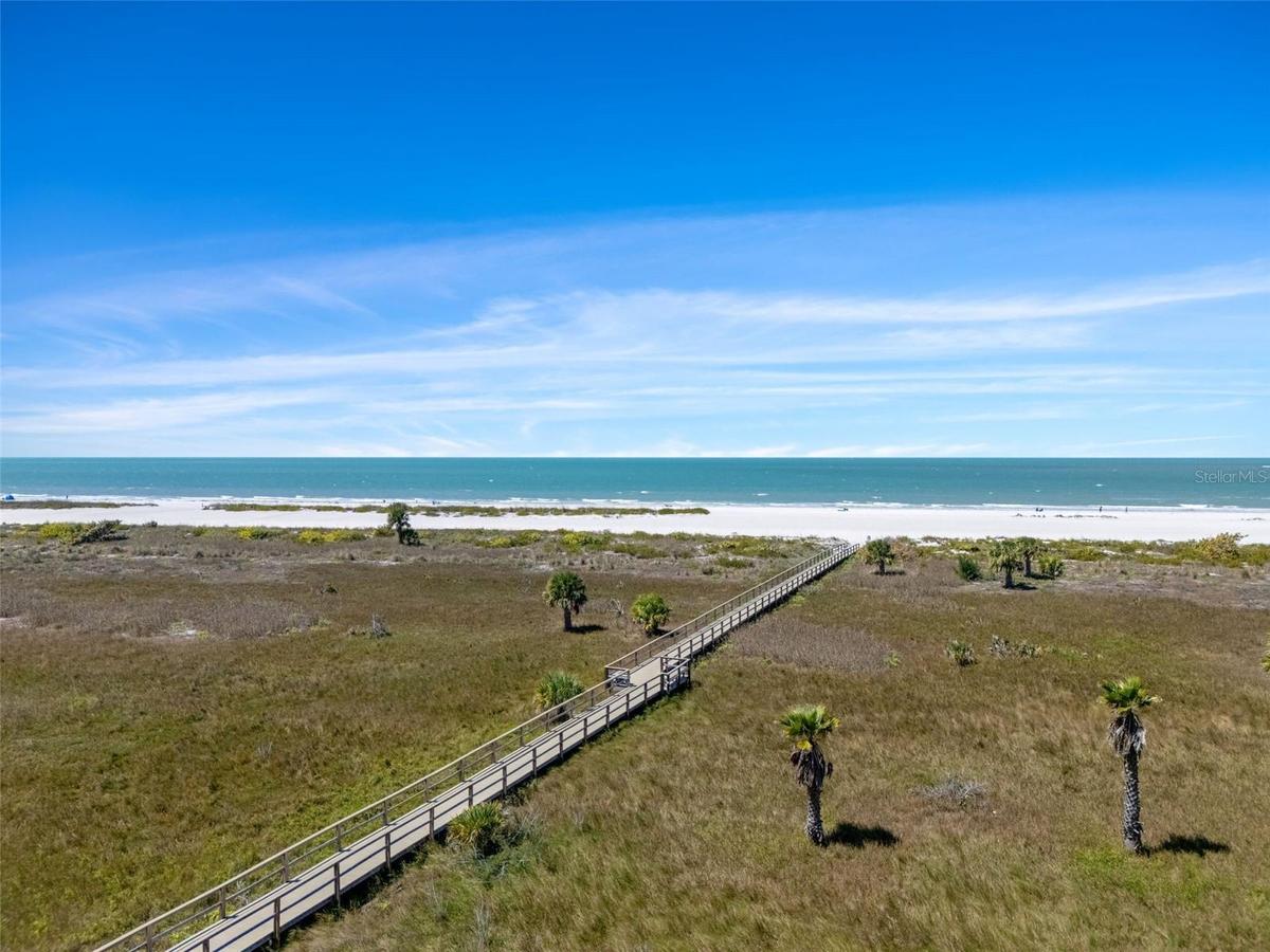 Boardwalk to the beach!