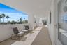 Covered breezeway to units