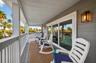 Front Balcony with water views