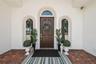 Front Door With Arched Windows
