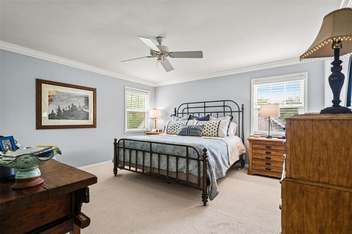 2nd floor bedroom with ensuite bathroom and walk in closet, can be used as a 2nd primary
