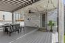 Area for Outdoor Kitchen and Television