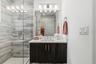 Floating Vainity and Large Walk-in Shower