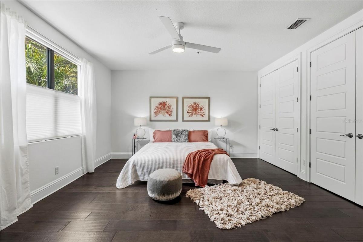 First Floor Room with Amazing Closet Storage