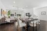 Open Concept Living Room and Dining Room